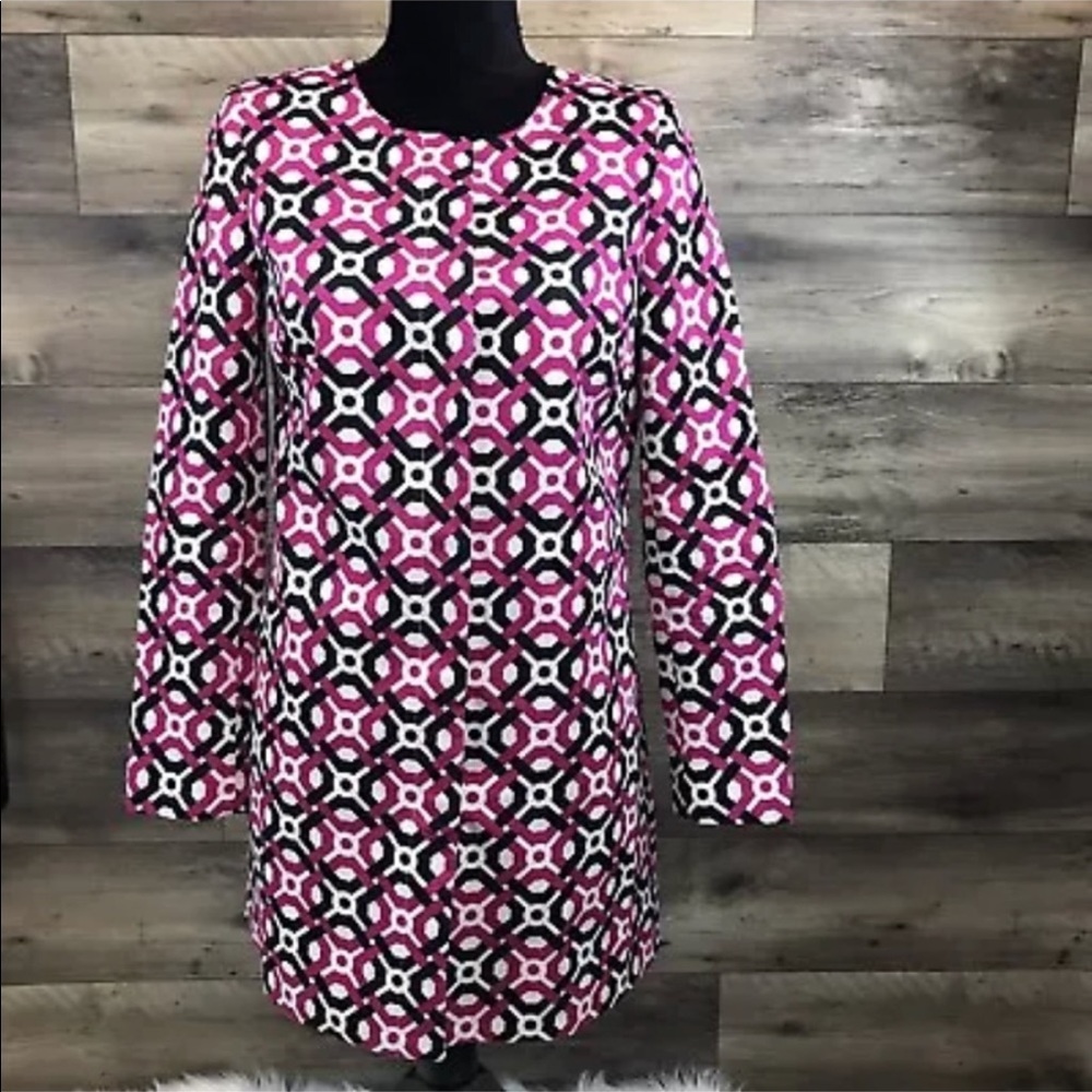 Laundry by Shelli Sigal womens knee length coat size 2 Small